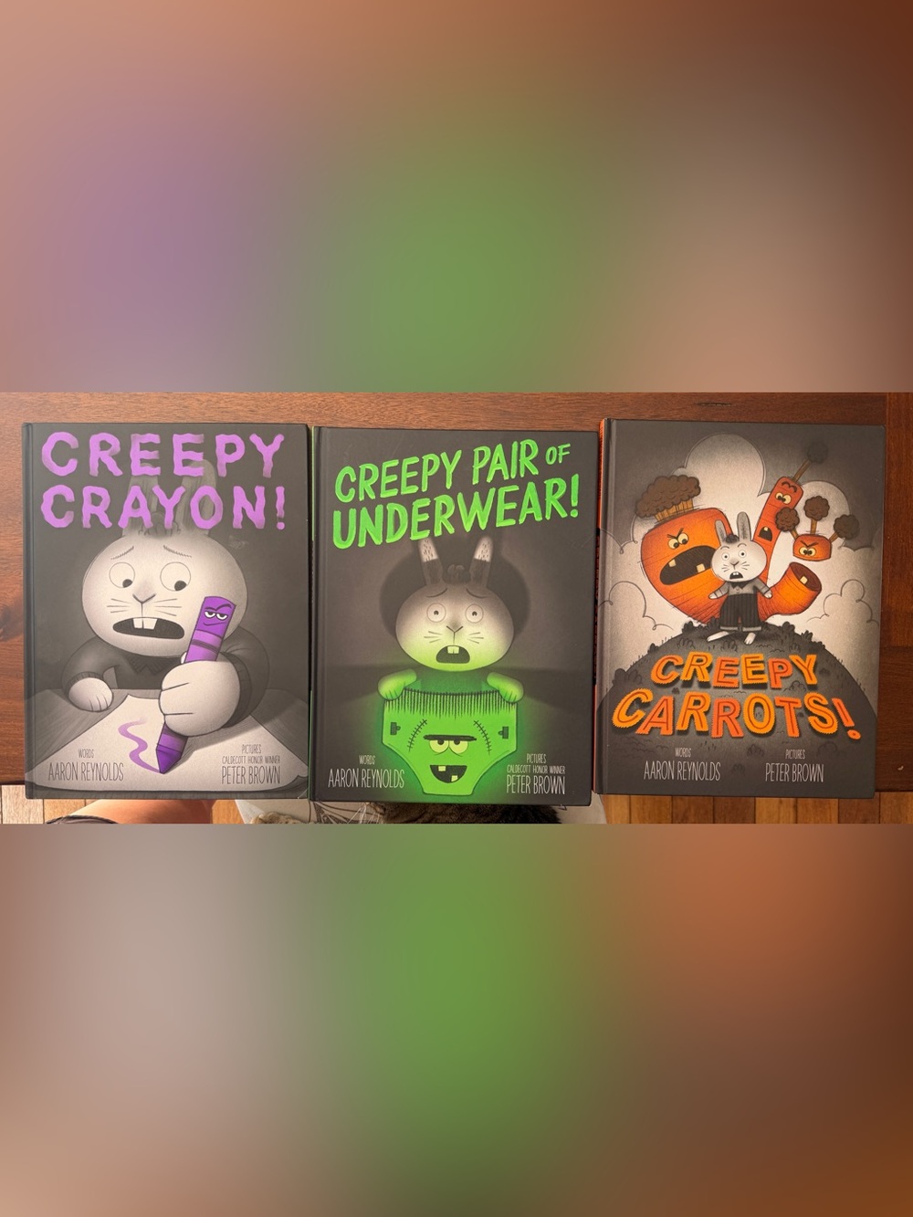 Aaron Reynolds Creepy Pair of Underwear! - Green and Black Kids Book